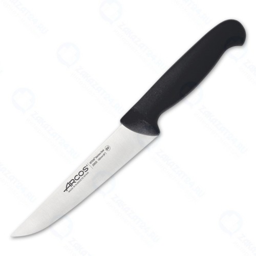 Нож кухонный ARCOS серия 2900, 15 см, рукоятка черная