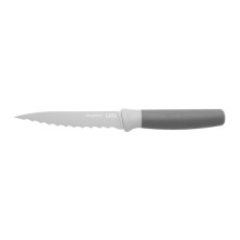Нож универсальный Berghoff Leo, зазубренный, 11,5 см, серый