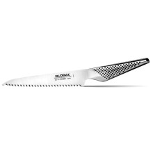 Нож универсальный зубчатый GLOBAL Utility Scallop GS-14, 15 см Нож универсальный зубчатый GLOBAL Utility Scallop GS-14, 15 см