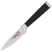 Нож Mallony 9 см MAL-07RS, для овощей, с прорезиненной ручкой