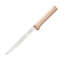 Нож филейный Opinel 121, деревянная рукоять, нержавеющая сталь, 001821