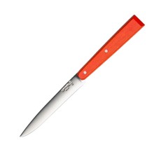 Нож столовый Opinel 125, нержавеющая сталь, красный 001585