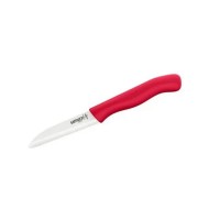 Нож для фруктов Samura Eco Ceramic с красной рукоятью, 75 мм