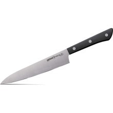 Нож кухонный Samura HARAKIRI SHR-0023B универсальный 150 мм, коррозионно-стойкая сталь, ABS пластик Нож кухонный Samura HARAKIRI SHR-0023B универсальный 150 мм, коррозионно-стойкая сталь, ABS пластик