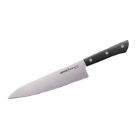 Нож кухонный Samura HARAKIRI SHR-0085B Шеф 208 мм, коррозионно-стойкая сталь, ABS пластик