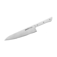 Нож кухонный Samura HARAKIRI SHR-0085W Шеф 208 мм, коррозионно-стойкая сталь, ABS пластик