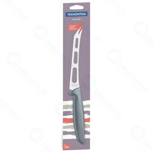 Нож для сыра Tramontina Plenus 23429/166-TR серый, 12,5 см