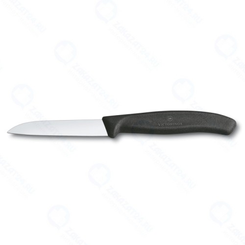 Нож для овощей VICTORINOX SwissClassic, чёрный, 8 см