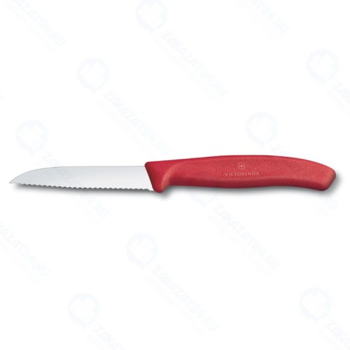 Нож кухонный для овощей VICTORINOX SwissClassic (6.7431), лезвие 8 см, красный
