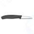 Нож для овощей и фруктов VICTORINOX SwissClassic с прямым лезвием, чёрный, 6 см