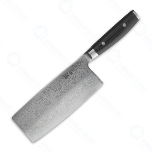 Нож для нарезки овощей YAXELL Ran Chinese chef's дамасская сталь, 18 см