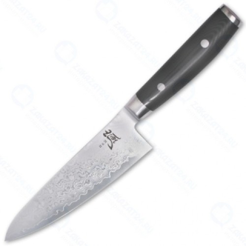 Нож кухонный Шеф YAXELL, 69 слоев дамасская сталь, 20 см