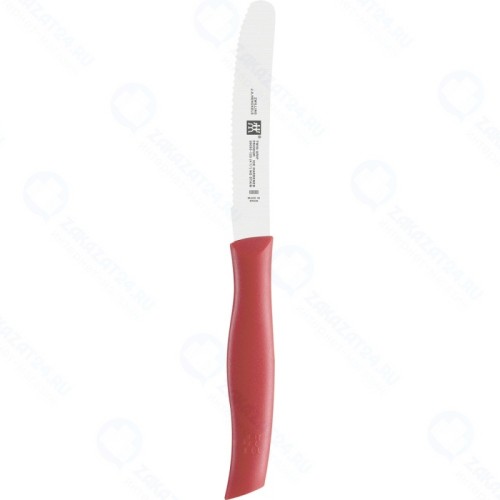 Нож Zwilling TWIN Grip универсальный, красный, 120 мм