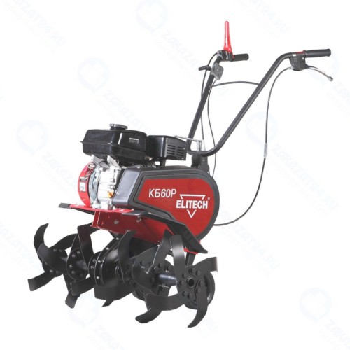 Культиватор бензиновый ELITECH КБ 60Р 7л.с.,шир-35\55\85см,фреза-33см,скорость:-1\0\+1,т\бак-3л,56кг,пов.рукоятка