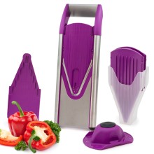 Овощерезка Borner PROFI: комплект тёрка-измельчитель с плододержателем, цвет: сиреневая Овощерезка Borner PROFI: комплект тёрка-измельчитель с плододержателем, цвет: сиреневая