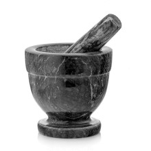 Ступка с пестиком Walmer Nordic черный мрамор Ступка с пестиком Walmer Nordic черный мрамор