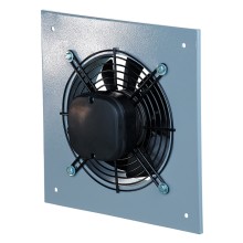 Вытяжной вентилятор осевой Blauberg Axis-Q 450 4E, для прямого выброса воздуха (металлический корпус)