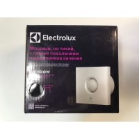 Вентилятор вытяжной ELECTROLUX Rainbow EAFR-100T white с таймером