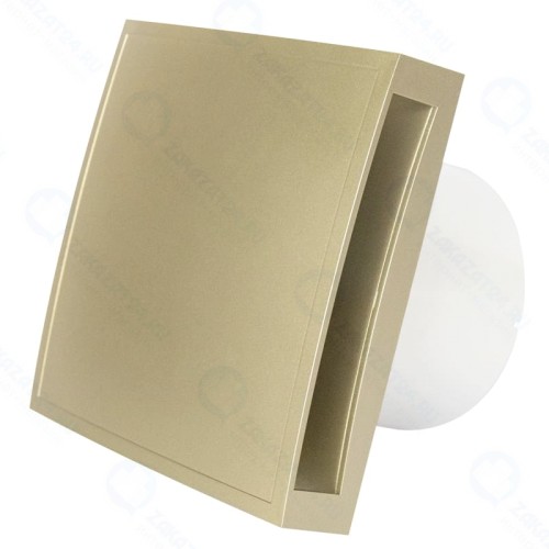 Вытяжной вентилятор Europlast E-EXTRA EET100G золото, c крышкой