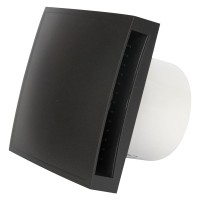 Вытяжной вентилятор Europlast E-EXTRA EET125A антрацит, c крышкой