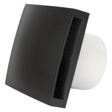 Вытяжной вентилятор Europlast E-EXTRA EET125A антрацит, c крышкой Вытяжной вентилятор Europlast E-EXTRA EET125A антрацит, c крышкой