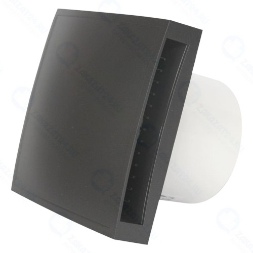 Вытяжной вентилятор Europlast E-EXTRA EET125A антрацит, c крышкой