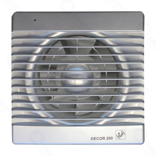 Вентилятор вытяжной Soler & Palau Decor 200C SILVER