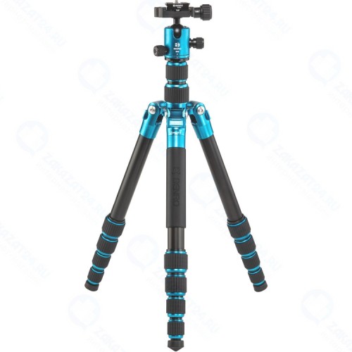 Штатив BENRO FTR19AB0GBLU Походный штатив-трансформер серия Tripster FTR19A с шаровой головкой B0 цв.голубой