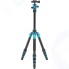 Штатив BENRO FTR19AB0GBLU Походный штатив-трансформер серия Tripster FTR19A с шаровой головкой B0 цв.голубой