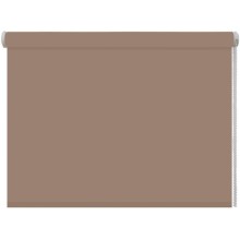 Рулонная штора DDA однотонная мокко 73х160