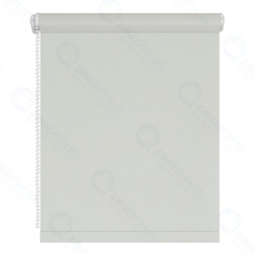 Рулонная штора DDA однотонная серая 73х160