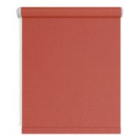 Рулонная штора DDA однотонная терракотовая 43х160
