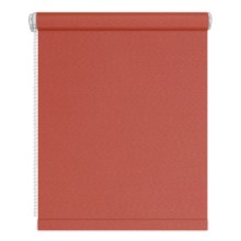 Рулонная штора DDA однотонная терракотовая 43х160