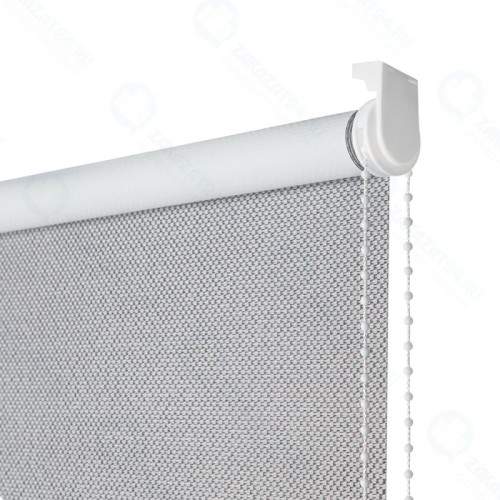 Рулонная штора DECOFEST Блэкаут Сканди Серый 100x230