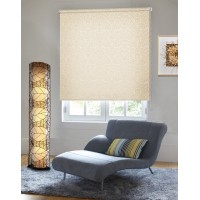 Рулонная штора Эскар Имани однотонная 62*160, молочный