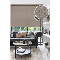 Рулонная штора Эскар Морзе 90*160, коричневый