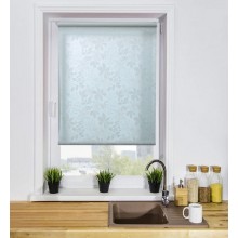 Рулонная штора LM DECOR Флауэр 45-01 белый 220х185 Рулонная штора LM DECOR Флауэр 45-01 белый 220х185