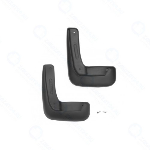 Брызговики Autofamily для SKODA Rapid (2012-2020) / VOLKSWAGEN Polo лифтбек (2020-н.в.) передние