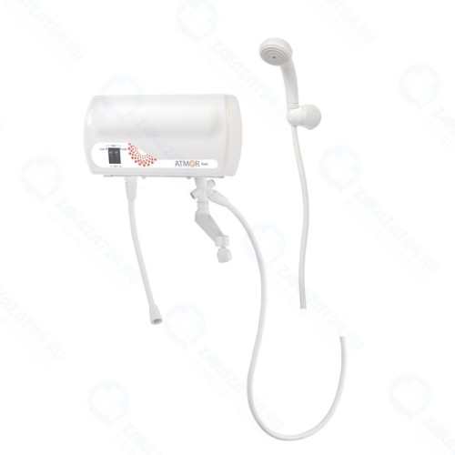 Проточный водонагреватель Atmor Basic 5 Kw COMBI (душ и кран)