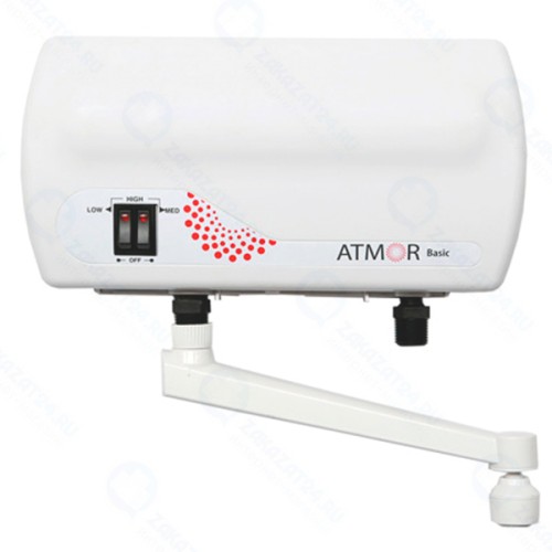 Проточный водонагреватель Atmor Basic 5 Kw TAP (кран)