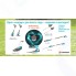 Триммер аккумуляторный Gardena EasyCut Li-18/23R, без АКБ, 09823-55.000.00