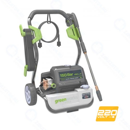 Мойка высокого давления GreenWorks GPWG7 150 bar