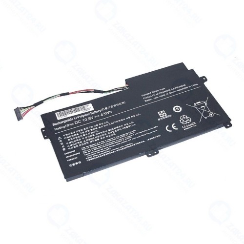 Аккумуляторная батарея Amperin для ноутбука Samsung 370 (AA-PBVN3AB) 10.8V 43Wh OEM черная