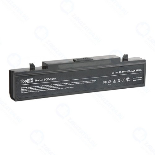 Аккумулятор для ноутбука Samsung TOPON R418, R425, R480, R505, R507, R525, R730, RV410 Series. 11.1V 4400mAh 49Wh. PN: AA-PB9NS6B, PB9NC6W