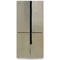 Холодильник Ginzzu NFK-500 шампань