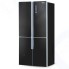 Холодильник Side by Side Ginzzu NFK-510 черное стекло