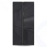 Холодильник Side by Side Ginzzu NFK-462 Black glass
