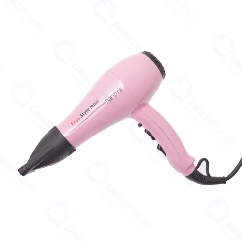 Фен Harizma Ergo Style Ionic, розовый кварц