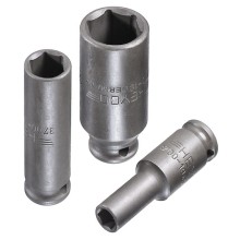 Торцевая головка HEYCO HE-03700190736, 3/8", 6-гранная, длинная, 7мм