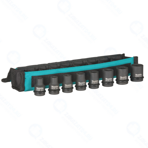 Набор торцевых головок MAKITA в тканевом чехле, 8 шт.